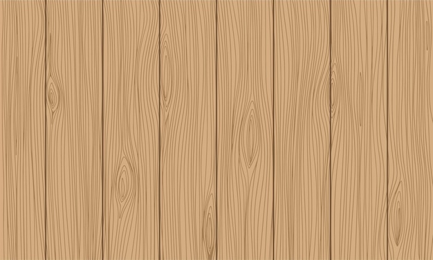 Hand draw natural wooden background. Vector illustration