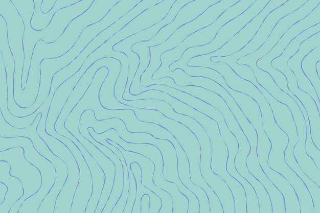 Hand drawn abstract lines background