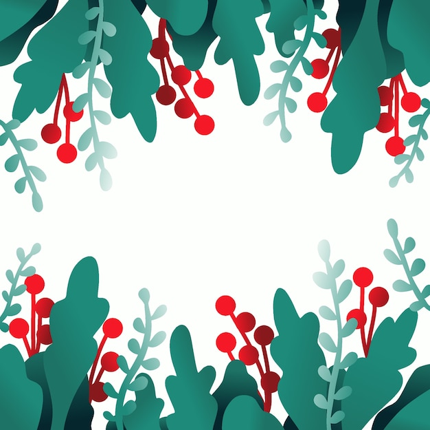 Hand Drawn Christmas Background