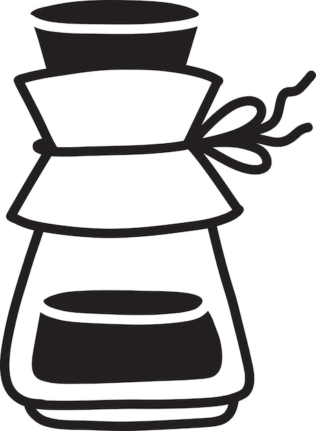 Hand Drawn coffee kettle illustration