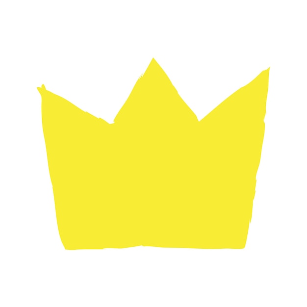 Hand Drawn Crown Vector Illustration