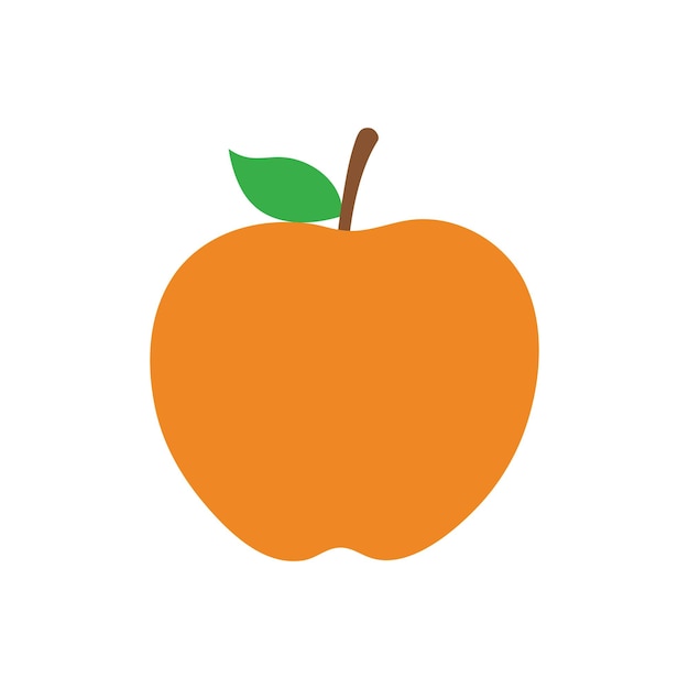 Hand drawn cute apple vector illustrations