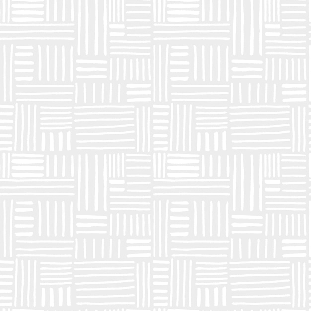 Hand drawn dashes seamless pattern.