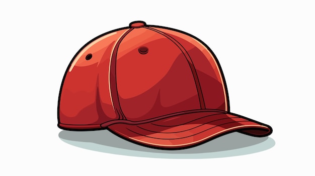 Vector hand drawn doodle style cartoon baseball helmet