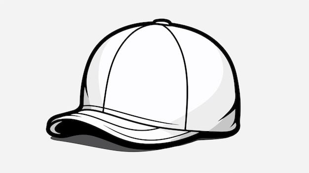 Vector hand drawn doodle style cartoon baseball helmet