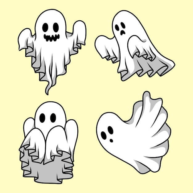 Hand drawn Ghost Halloween