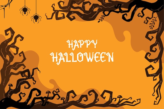 Hand Drawn Halloween Background