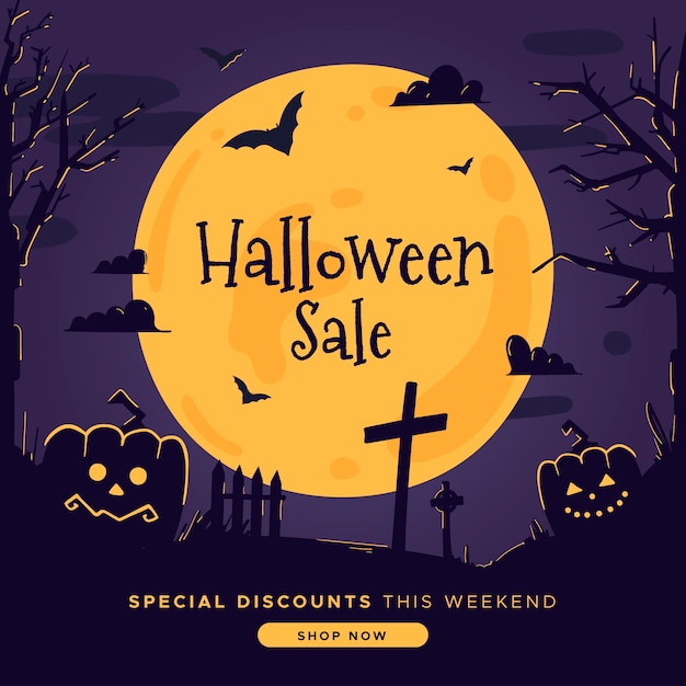 Hand drawn halloween sale