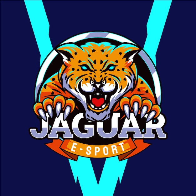 Hand drawn jaguar logo