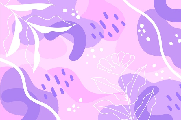 Hand drawn pastel color pattern