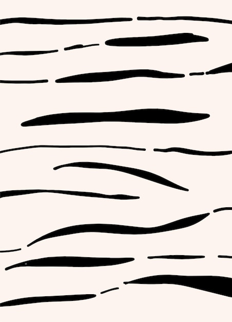 Vector hand drawn patterns vector textures made with pencil brush zebra pattern background