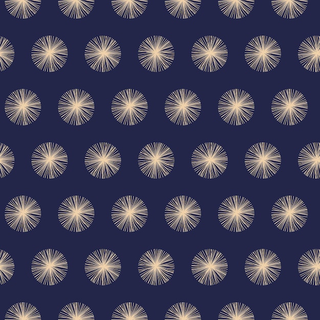 Hand-drawn polka dot pattern