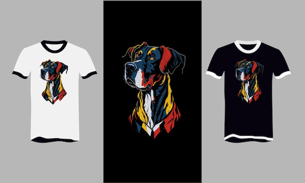 Vector hand drawn portrait of france dog vector tshirt design