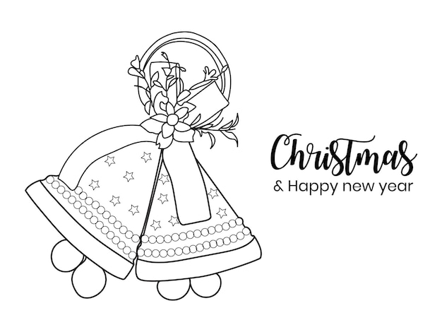 Hand drawn Realistic Christmas presents elements Vector