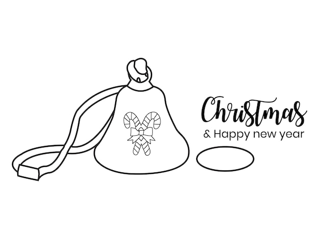 Hand drawn Realistic Christmas presents elements Vector