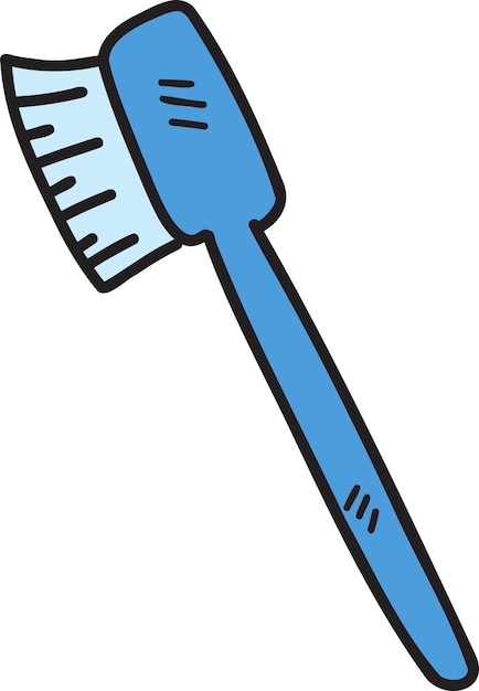 Hand Drawn toothbrush illustration