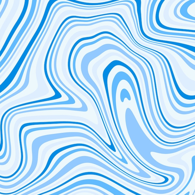 Hand drawn wavy pattern design