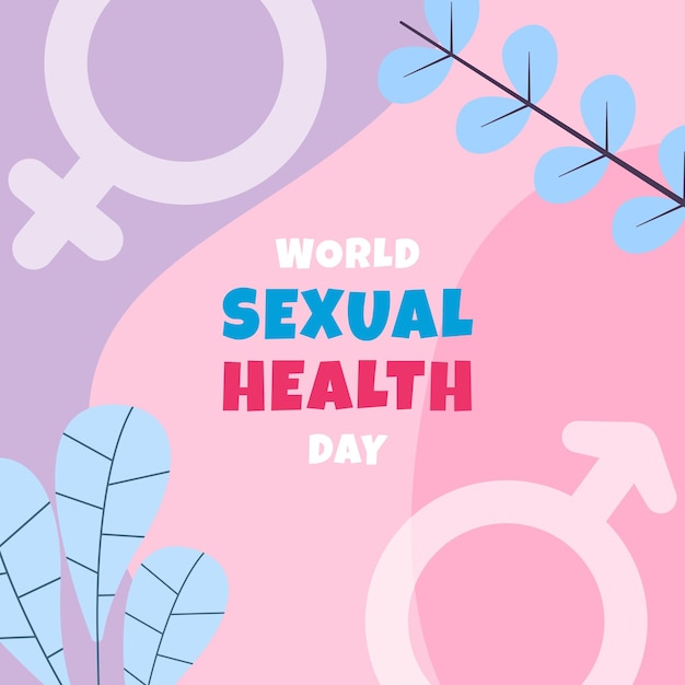 Hand drawn world sexual health day