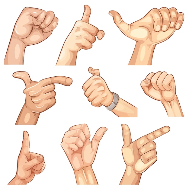 hand gestures