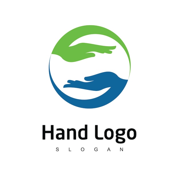 Hand Logo People Charity Symbol