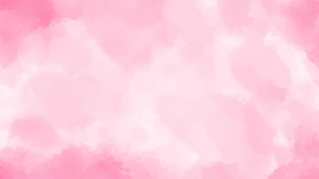 Hand painted pink watercolor background