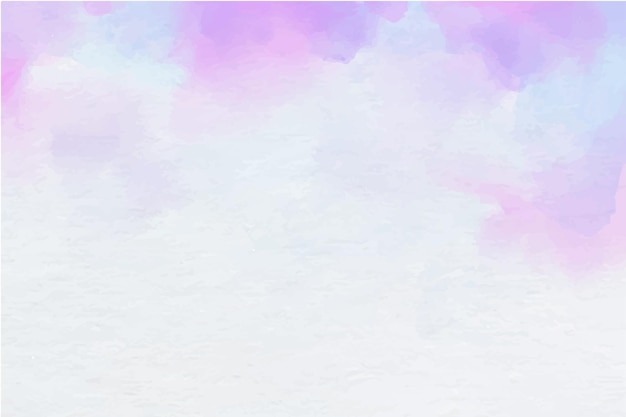 Hand painted watercolor pastel sky background