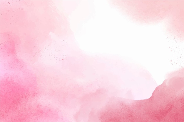 Hand painted watercolor pink background