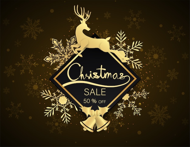 Hand writing christmas sale border