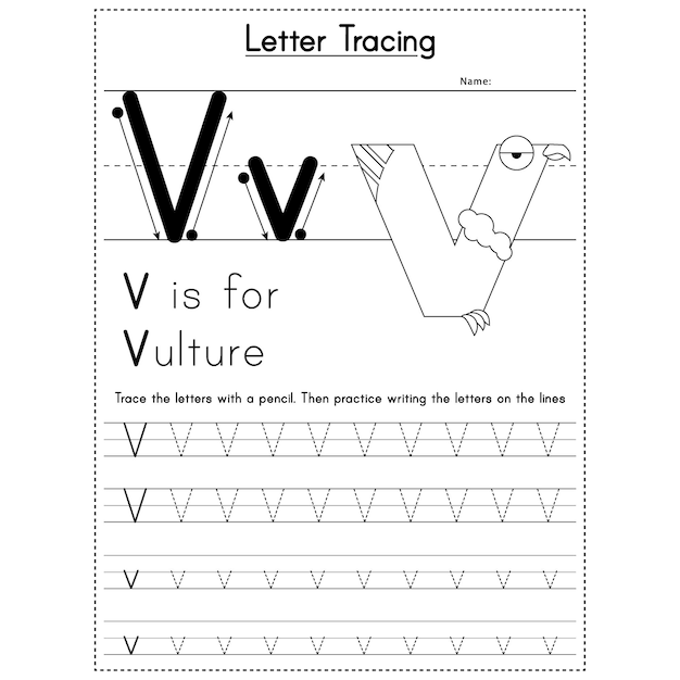 Hand writing practice workbook for kids