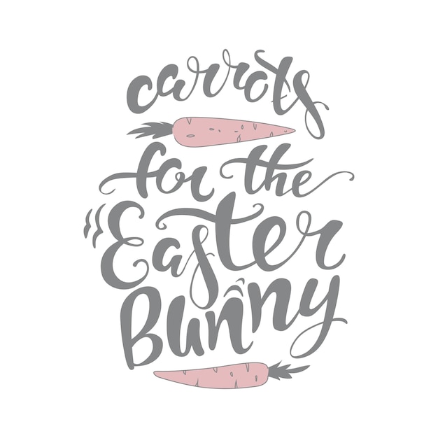 Hand written Easter phrases Greeting card text templates with Easter eggs isolated on white background Happy easter lettering modern calligraphy style