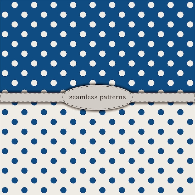 Handdrawn seamless patterns in simplified scandinavian minimalism style classic blue pantone 2020 and beige bicolor stock hand drawn vector for printing on fabric textile wallpaper wrapping