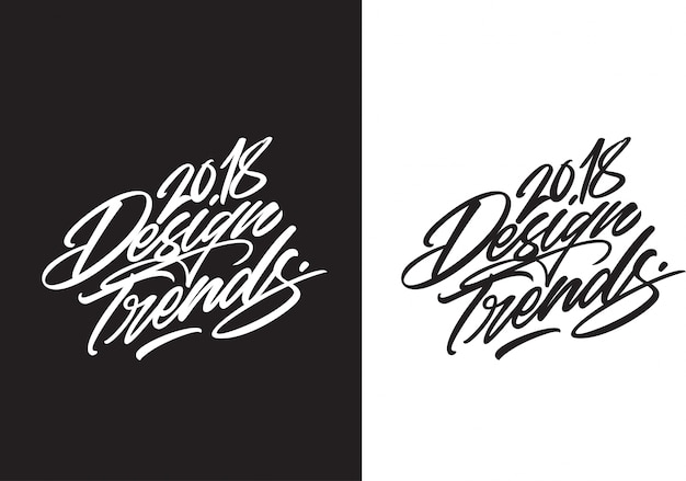 Handlettering Design Trends