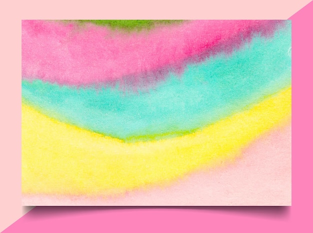 Handmade colorful watercolor textured abstract background