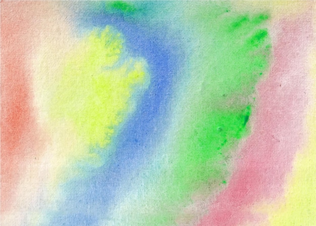 Handmade Watercolor Texture Vector Background