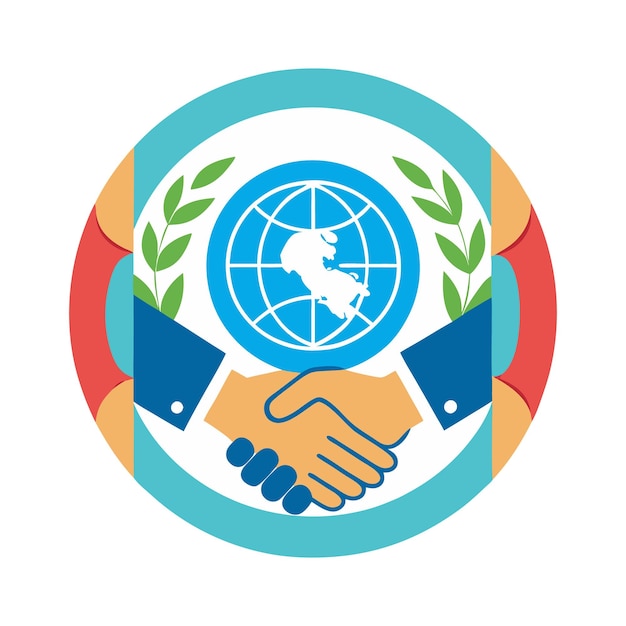 Handshake Icon Vector Clipart Partnership and Agreement Symbol for Business and Cooperation