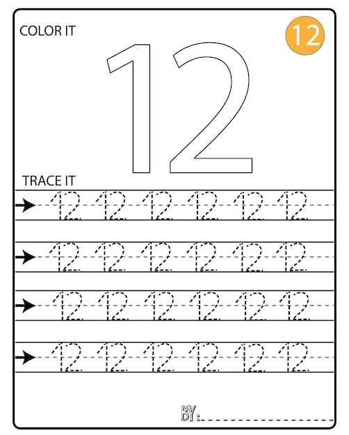 Handwriting Numbers tracing pages for writing numbers Learning numbers, Numbers tracing worksheet.