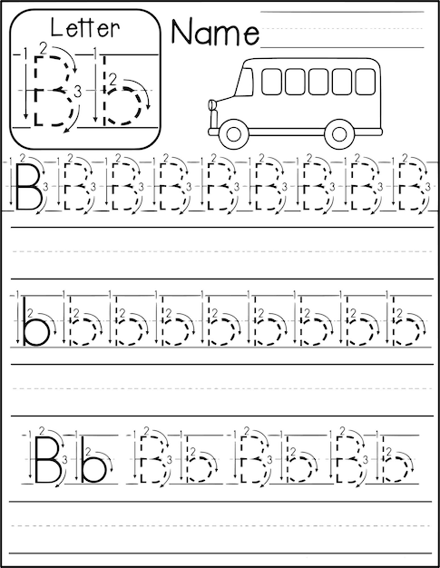 Handwriting practice for kids tracing Alphabets az