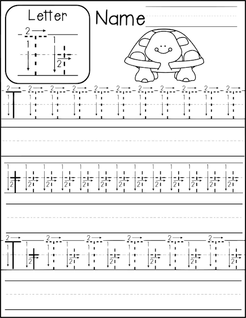 Handwriting practice for kids tracing Alphabets az