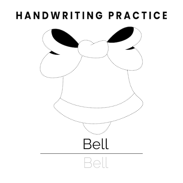 Handwriting practice for kids