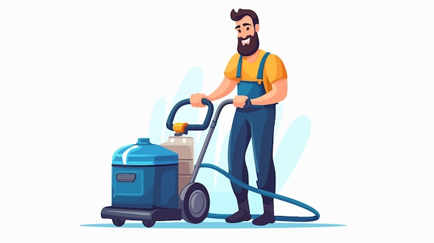 Handyman Idea 2D Flat Cartoon Vector Illustration