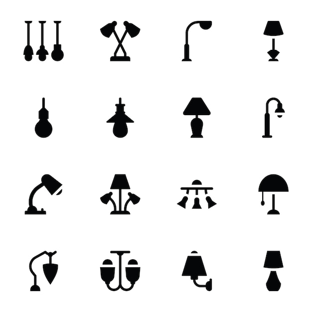 Hanging Lamps and Lights Icon