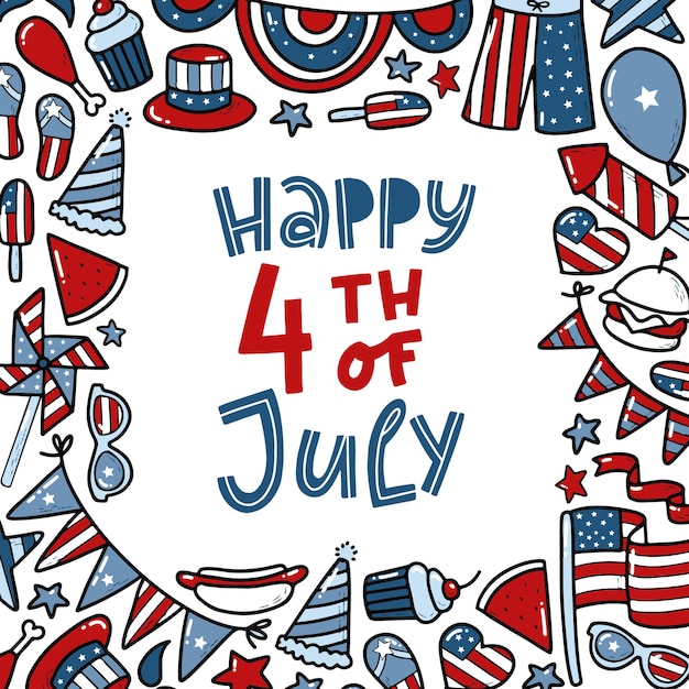 Happy 4th of July card