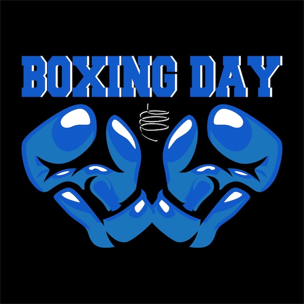 happy best boxing day t shirt design vector