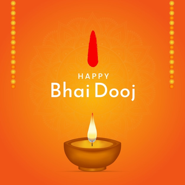 Happy Bhai Dooj Social Media Post