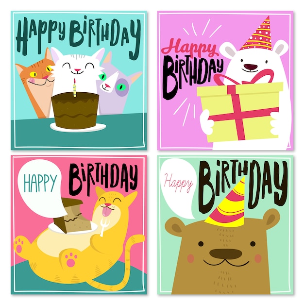 Happy Birthday Card collection