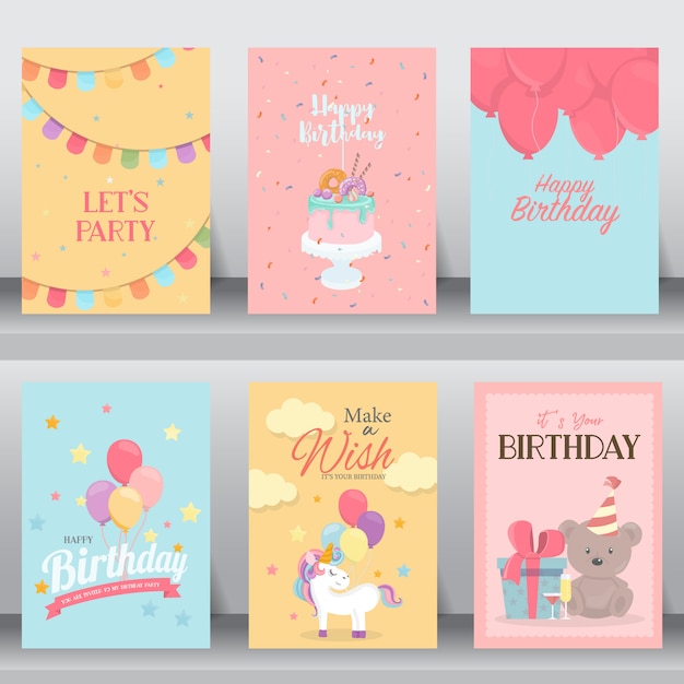 Happy birthday cute card