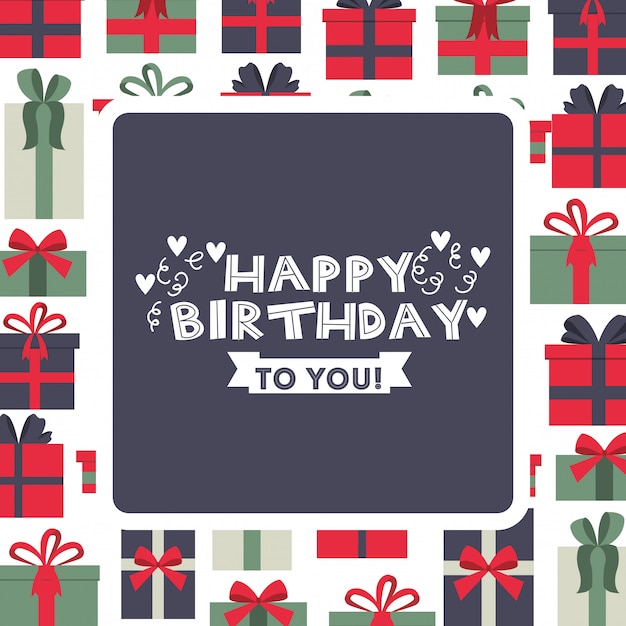 happy birthday to you greeting card