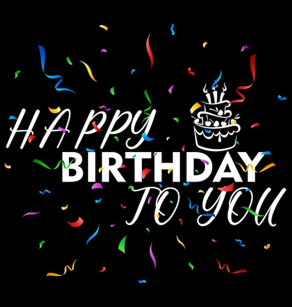 HAPPY BIRTHDAY TO YOU POSTER