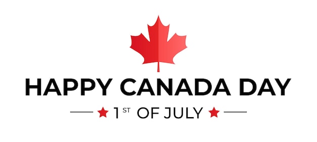 Happy Canada Day Background greeting