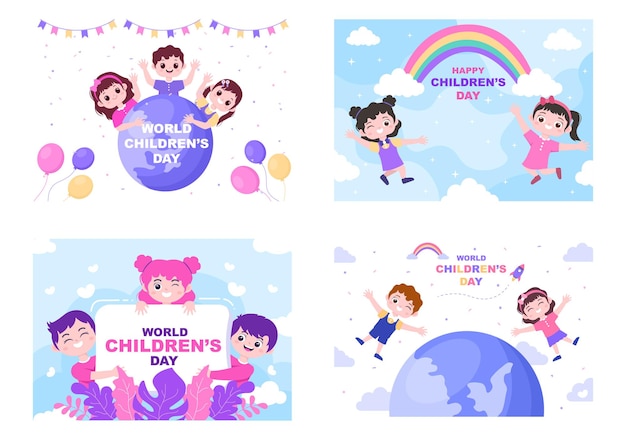 Happy Children's Day Illustration